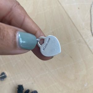 Return to fun at heart pendant only in silver